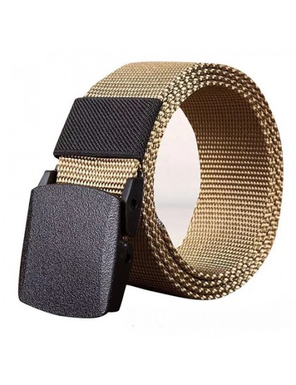 Ζώνη Μπεζ Με Πλαστική Τόκα