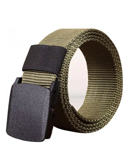 Ζώνη Λαδί Με Πλαστική Τόκα